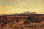 Samuel Colman Desert Encampment Germany oil painting artist